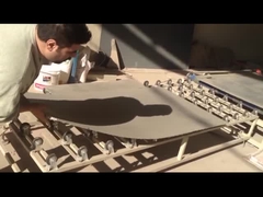 ได้รับการรับรอง CE ผ่านการทดสอบเครื่องทำสายการผลิต Mgo Board รูปแบบขนาดใหญ่ทนไฟ