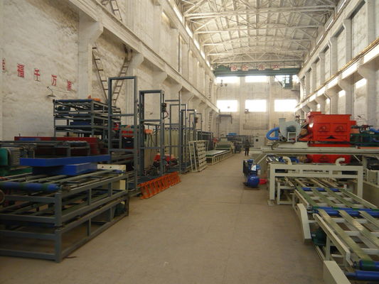 เครื่องทำแผ่นลูกฟูกแมกนีเซียมออกไซด์น้ำหนักเบาสำหรับวัสดุก่อสร้างสมัยใหม่