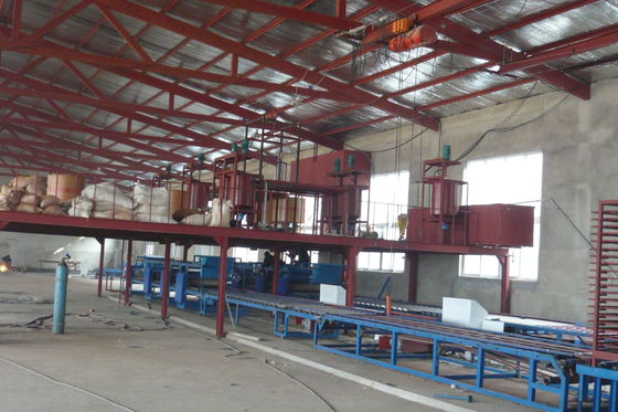 Hydraulic System Sandwich Panel Production Line , Cement Mgo Roof Panel Machine