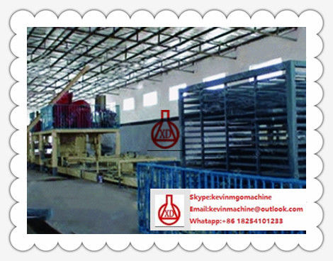 Glass Magnesium Wall Panel Machine ,  50HZ 380V Sandwich Panel Machine 