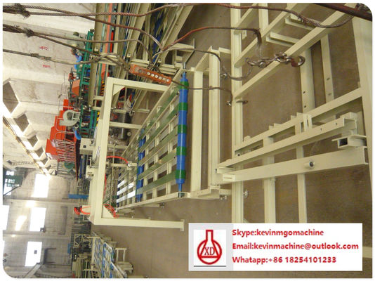 เครื่องขึ้นรูปแผงผนังความจุสูงสำหรับบอร์ดไฟเบอร์ซีเมนต์/บอร์ดแซนวิช Mgo