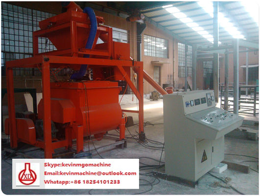 Steel Sandwich Panel Magnesium Oxide Board Production Line For Prefabricated House