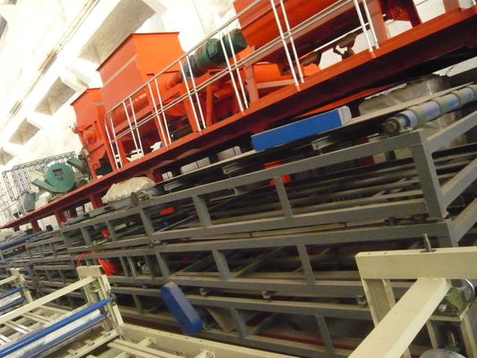 เครื่องทำแผงผนังตกแต่งกันไฟ Mgo สำหรับแผงแซนวิช EPS อัตโนมัติ