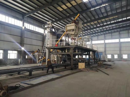 สายการผลิตบอร์ด MgO เป็นมิตรต่อสิ่งแวดล้อม พร้อมประตูแบบนูนกันไฟอัตโนมัติเต็มรูปแบบ