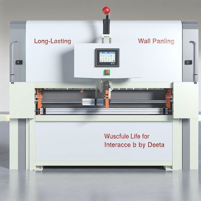 อายุการใช้งาน 20 ปี เครื่องปั้นแผ่นผนังอัตโนมัติ พร้อมจอสัมผัสเดลต้า