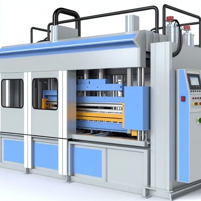 เครื่องขึ้นรูปแผงผนัง 3 เฟสสีพิเศษสำหรับแผงผนังสองชั้น