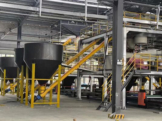 สีที่ลูกค้าต้องการ แผ่นผนัง XPS ตะเบียนประกอบความละเอียด เส้นทางการผลิต