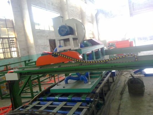 CE เครื่องทําแผ่นผนังซานด์วิชแบบอัตโนมัติเต็มสําหรับวัสดุก่อสร้าง