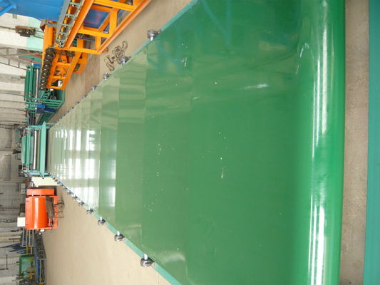 เครื่องทำกระเบื้องหลังคาแมกนีเซียมออกไซด์อัตโนมัติ ปรับความหนาได้ 3 มม. - 6 มม.