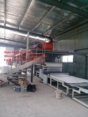 การตกแต่งแผ่นผนัง โบดมะกนีเซียมออกไซด์ สายการผลิต สะดวกต่อสิ่งแวดล้อม