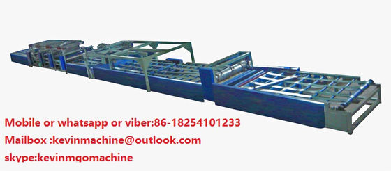 โครงการสร้างใหม่บ้าน หนังน้ําหนักเบา เครื่องทํากระดาษ Mgo เครื่องผลิตกระดาษซีเมนต์ใย