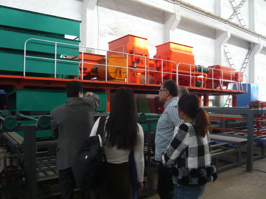 32KW พลังงานรวม เครื่องปานล์แซนวิช ระบบควบคุม PLC สายการผลิตแซนวิช