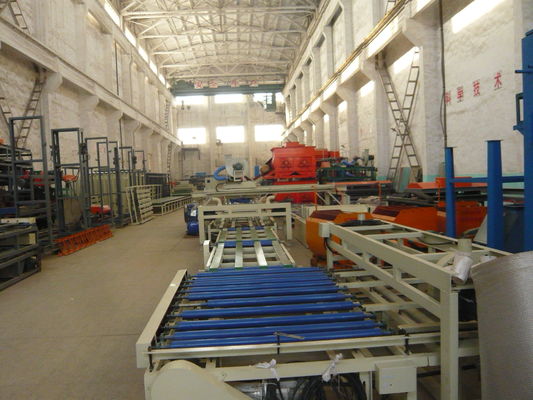 Steel Structure Automatic Mgo Board Production Line with 1500 Sheets Production Capacity