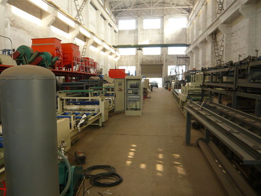 สายการผลิตแผ่นแซนวิช EPS แบบอัตโนมัติเต็ม พร้อมโครงสร้างเหล็ก