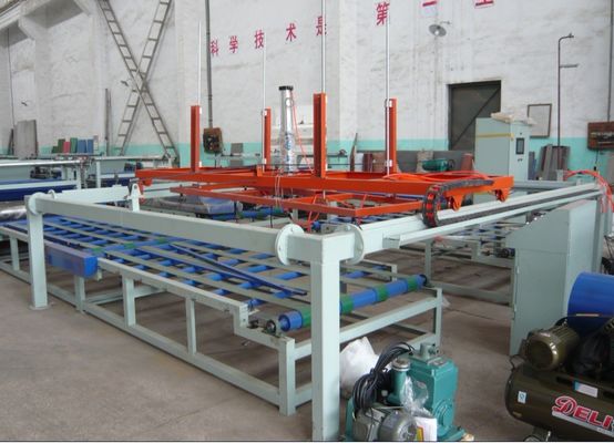 สายการผลิตแผ่นซีเมนต์ใยไฟฟ้ากันเสียง ด้วยโครงสร้างเหล็กที่มั่นคงปลอดภัย