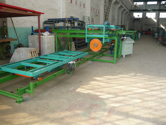 Two Sides Cold Pressure Formed WPC Door Machine , Seamless MgO Board Production Line