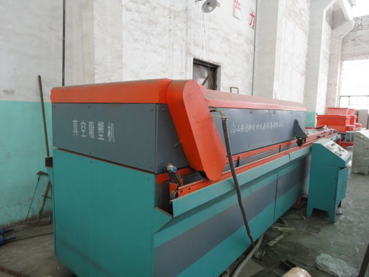 Two Sides Cold Pressure Formed WPC Door Machine , Seamless MgO Board Production Line