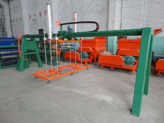 เครื่องทำแผ่นหลังคาตกแต่งพร้อมเทคโนโลยีการอัดรีดแบบลูกกลิ้งคู่