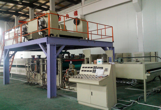 สายการผลิตแผ่น MgO สําหรับแผ่นผนังป้องกันไฟชั้น A ที่ไม่ใช้อะไบสเตส