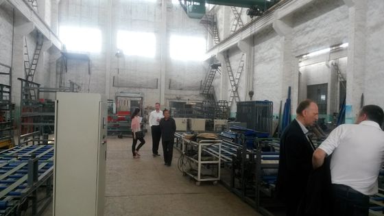 Adjustable Thick Roof Sheet Forming Machine , Roller Extruding Tiles Manufacturing Machine