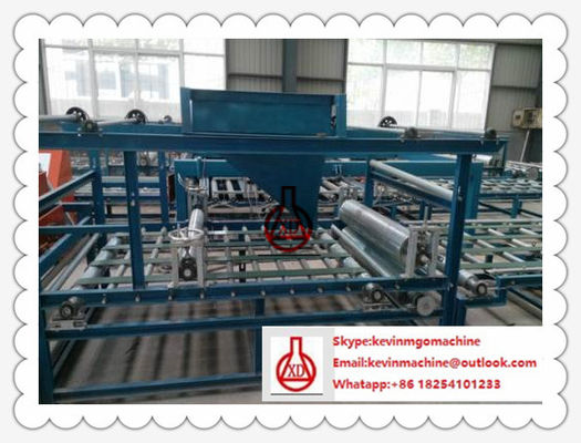 สายการผลิตแผ่นแมกนีเซียมออกไซด์สำหรับวัตถุดิบ Mgo / Mgcl / ตาข่ายไฟเบอร์กลาส