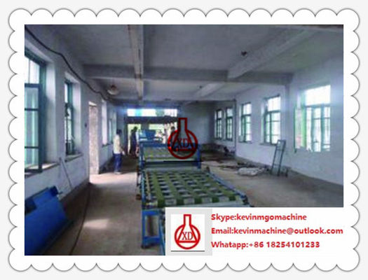 เครื่องทําซีเมนต์ไฟเบอร์ / MGO Board ด้วยโครงสร้างเหล็กที่มีประสิทธิภาพสูง