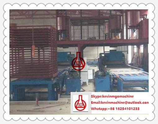 Glass Magnesium Wall Panel Machine ,  50HZ 380V Sandwich Panel Machine 