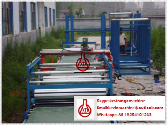 เครื่องทำบอร์ดลูกฟูกอัตโนมัติเต็มรูปแบบสำหรับบอร์ดผนังแมกนีเซียมออกไซด์