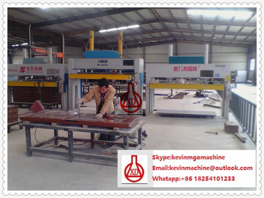 อุปกรณ์ผนังกึ่งอัตโนมัติสำหรับการผลิตไฟเบอร์ซีเมนต์บอร์ด 1,000 แผ่น