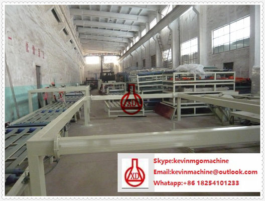 สายการผลิตแผ่นไฟเบอร์ซีเมนต์ที่ไม่ใชใยหิน พร้อมกำลังการผลิตขนาดใหญ่ 2000 ตร.ม.