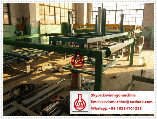 Mgo Board Production Line , Dual Channel Roll Style System Lightweight Wall Panel Machine 