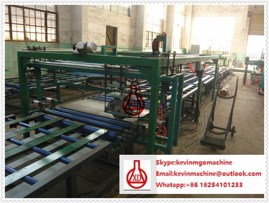Mgo Board Production Line , Dual Channel Roll Style System Lightweight Wall Panel Machine 