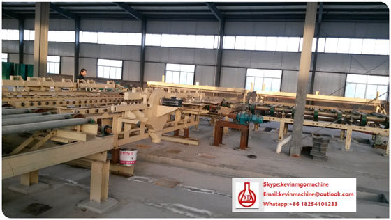 Magnesium Oxide Board Production Line with Pre Curing / Module Stripping Process