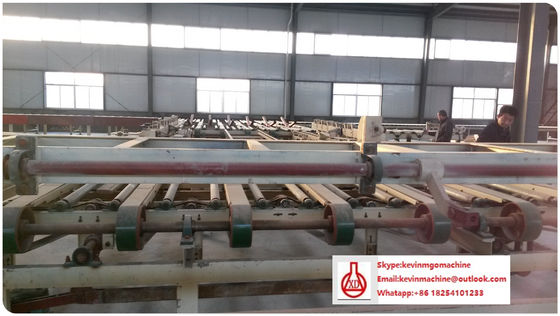 สายการผลิตแผ่น MgO สําหรับ MgO / MgCl2 / ผ้าใยแก้ว / ผงตัด