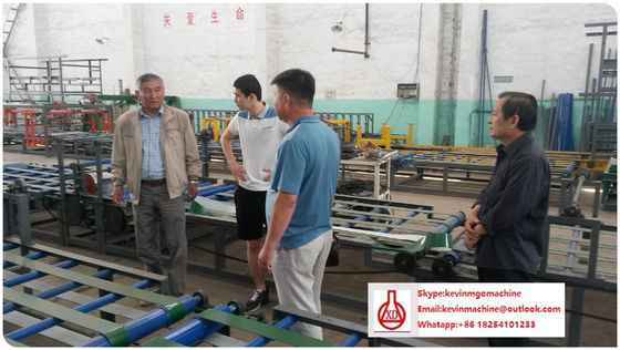 เครื่องทํากระดาษ Mgo กันไฟ สําหรับเพดาน / ผนัง / การตกแต่งผนังภายใน