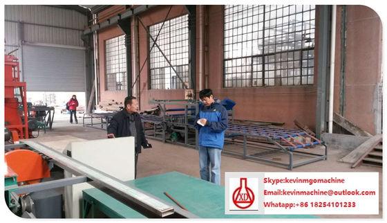 เครื่องทำแผ่น MGO / แผ่นอนุภาคฟาง สำหรับความหนาของแผ่นปรับได้ 2 - 60 มม.