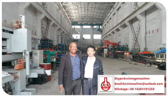 เครื่องทำแผงแซนวิชโพลียูรีเทนขึ้นรูปอาคารอัตโนมัติความจุสูง