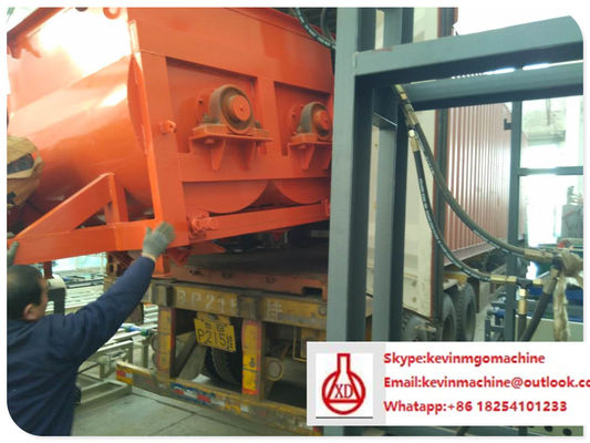 อัตโนมัติเต็ม Mgo / Mgcl / สายใยวัสดุหลังคา Roll Forming Machine ประหยัดพลังงาน