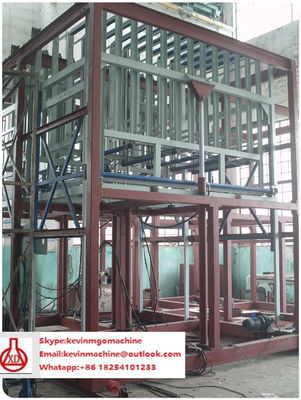 สายการผลิตแผ่น MgO อุตสาหกรรม เครื่องจักรกลสําหรับผลิตวัสดุก่อสร้างความดันเย็น