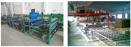 45# โครงสร้างเหล็ก สายการผลิตกระดาษมะกนีเซียมออกไซด์สําหรับแผ่นผนัง
