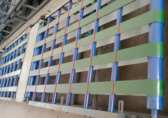 เครื่องทำแผงผนังวัสดุก่อสร้างสีเขียวสำหรับการก่อสร้างอาคารภายใน/ภายนอก