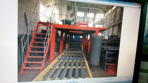 เครื่องกดประตูบอร์ด GRC, เครื่องทำแผงแซนวิช MgO อัตโนมัติ