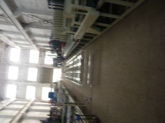 สายการผลิตแผ่นยิปซัมบอร์ด Hi Tech Model Mgo พร้อมระบบผสมอัตโนมัติ