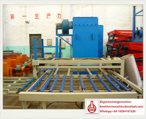 สายการผลิตแผงแซนวิช EPS อัตโนมัติสำหรับบอร์ด MGO / ซีเมนต์ / ผงขี้เลื่อย