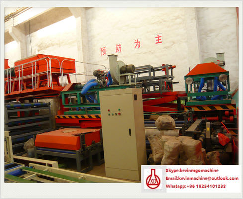 เครื่องจักรผลิตวัสดุก่อสร้างแผ่นยิปซัมสำหรับทำโครงสร้างอาคาร