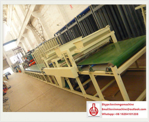 Construction Material Making Machinery for Mgo / Mgcl / Fiber Glass Mesh Raw Material