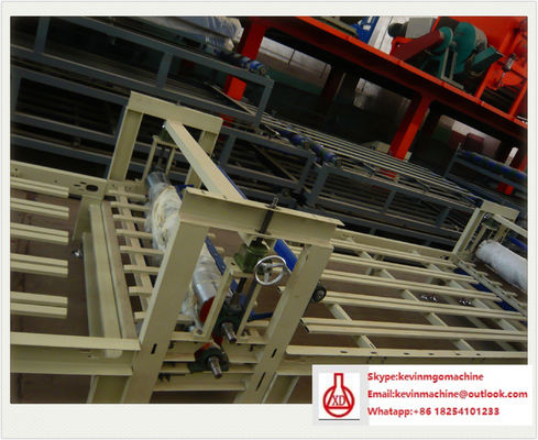 อุปกรณ์แผงผนังผลิตบอร์ด Mgo วัสดุก่อสร้าง พร้อมกำลังการผลิต 2500 แผ่น