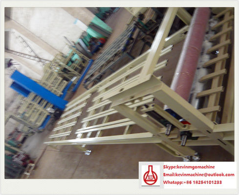 อุปกรณ์แผงผนังผลิตบอร์ด Mgo วัสดุก่อสร้าง พร้อมกำลังการผลิต 2500 แผ่น