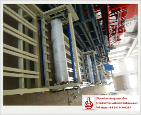 เครื่องจักรสําหรับผลิตวัสดุก่อสร้าง สายการผลิตกระดาษ MGO แบบครึ่งอัตโนมัติ