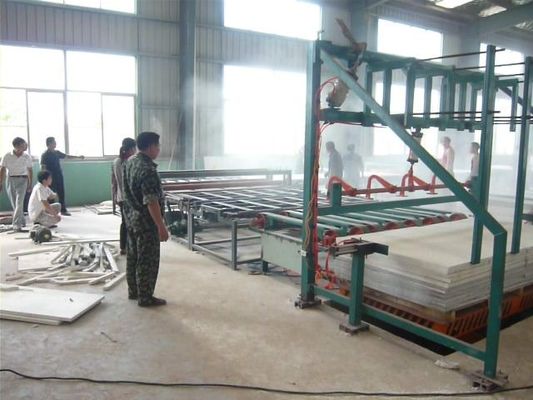 เครื่องทํากระเบื้องหลังคาความแข็งแรงสูง สําหรับ 3 มม - 6 มม ความหนา 6 มม ความยาวสูงสุด